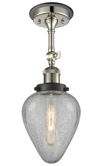 Geneseo - 1 Light - 7 inch - Polished Nickel - Semi-Flush Mount (3442|201FBP-PNBK-G165)