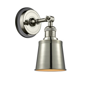 Addison - 1 Light - 5 inch - Polished Nickel - Sconce (3442|203BP-PNBK-M9-PN)