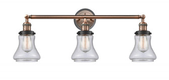 Bellmont - 3 Light - 30 inch - Antique Copper - Bath Vanity Light (3442|205BP-ACBK-G194)
