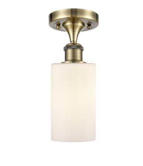 Clymer - 1 Light - 4 inch - Antique Brass - Semi-Flush Mount (3442|516-1C-AB-G801)