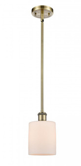 Cobbleskill - 1 Light - 5 inch - Antique Brass - Mini Pendant (3442|516-1S-AB-G111-LED)
