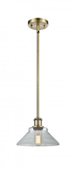 Orwell - 1 Light - 8 inch - Antique Brass - Mini Pendant (3442|516-1S-AB-G132-LED)