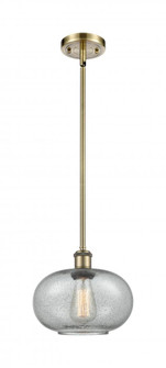 Gorham - 1 Light - 10 inch - Antique Brass - Mini Pendant (3442|516-1S-AB-G247-LED)