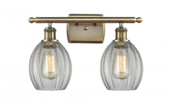 Eaton - 2 Light - 16 inch - Antique Brass - Bath Vanity Light (3442|516-2W-AB-G82-LED)