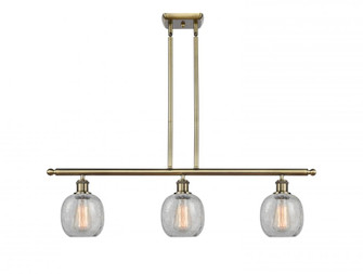 Belfast - 3 Light - 36 inch - Antique Brass - Stem hung - Island Light (3442|516-3I-AB-G105-LED)