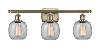 Belfast - 3 Light - 26 inch - Antique Brass - Bath Vanity Light (3442|516-3W-AB-G104-LED)