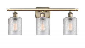 Cobbleskill - 3 Light - 25 inch - Antique Brass - Bath Vanity Light (3442|516-3W-AB-G112-LED)