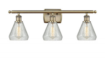 Conesus - 3 Light - 26 inch - Antique Brass - Bath Vanity Light (3442|516-3W-AB-G275)