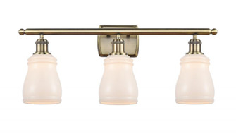 Ellery - 3 Light - 25 inch - Antique Brass - Bath Vanity Light (3442|516-3W-AB-G391-LED)