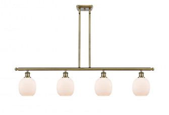 Belfast - 4 Light - 48 inch - Antique Brass - Stem hung - Island Light (3442|516-4I-AB-G101)