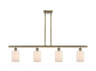 Hadley - 4 Light - 48 inch - Antique Brass - Stem hung - Island Light (3442|516-4I-AB-G341-LED)