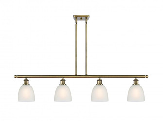 Castile - 4 Light - 48 inch - Antique Brass - Stem hung - Island Light (3442|516-4I-AB-G381-LED)