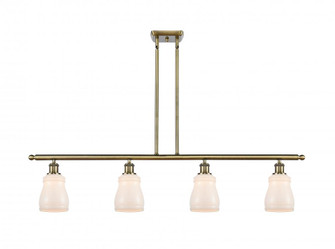 Ellery - 4 Light - 48 inch - Antique Brass - Cord hung - Island Light (3442|516-4I-AB-G391-LED)