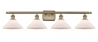 Orwell - 4 Light - 38 inch - Antique Brass - Bath Vanity Light (3442|516-4W-AB-G131-LED)