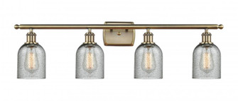 Caledonia - 4 Light - 35 inch - Antique Brass - Bath Vanity Light (3442|516-4W-AB-G257-LED)