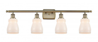 Ellery - 4 Light - 35 inch - Antique Brass - Bath Vanity Light (3442|516-4W-AB-G391)