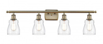 Ellery - 4 Light - 35 inch - Antique Brass - Bath Vanity Light (3442|516-4W-AB-G392-LED)