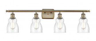 Ellery - 4 Light - 35 inch - Antique Brass - Bath Vanity Light (3442|516-4W-AB-G394-LED)