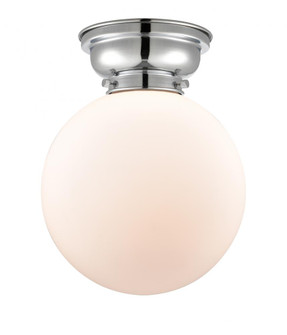 Beacon - 1 Light - 12 inch - Polished Chrome - Flush Mount (3442|623-1F-PC-G201-12-LED)