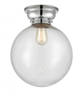 Beacon - 1 Light - 12 inch - Polished Chrome - Flush Mount (3442|623-1F-PC-G204-12)