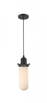 Centri - 1 Light - 5 inch - Oil Rubbed Bronze - Cord hung - Mini Pendant (3442|900-1P-OB-CE228-OB-W-LED)