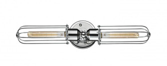 Muselet - 2 Light - 22 inch - Polished Chrome - Bath Vanity Light (3442|900-2W-PC-CE225-PC-LED)