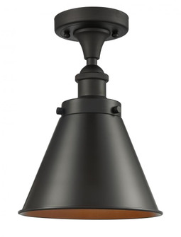 Appalachian - 1 Light - 7 inch - Oil Rubbed Bronze - Semi-Flush Mount (3442|916-1C-OB-M13)