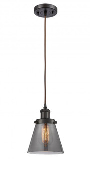 Cone - 1 Light - 6 inch - Oil Rubbed Bronze - Cord hung - Mini Pendant (3442|916-1P-OB-G63-LED)