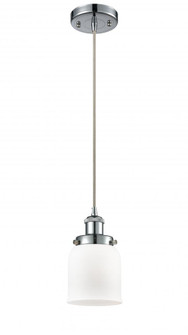 Bell - 1 Light - 5 inch - Polished Chrome - Cord hung - Mini Pendant (3442|916-1P-PC-G51-LED)