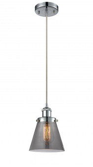 Cone - 1 Light - 6 inch - Polished Chrome - Cord hung - Mini Pendant (3442|916-1P-PC-G63-LED)