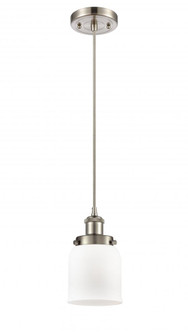 Bell - 1 Light - 5 inch - Brushed Satin Nickel - Cord hung - Mini Pendant (3442|916-1P-SN-G51)