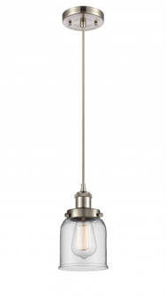 Bell - 1 Light - 5 inch - Brushed Satin Nickel - Cord hung - Mini Pendant (3442|916-1P-SN-G52-LED)