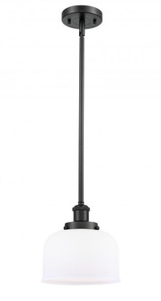 Bell - 1 Light - 8 inch - Matte Black - Mini Pendant (3442|916-1S-BK-G71)