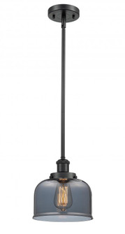 Bell - 1 Light - 8 inch - Matte Black - Mini Pendant (3442|916-1S-BK-G73-LED)
