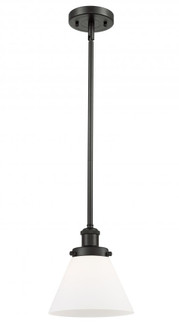 Cone - 1 Light - 8 inch - Oil Rubbed Bronze - Mini Pendant (3442|916-1S-OB-G41)