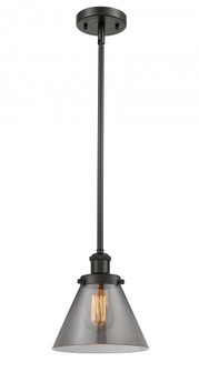 Cone - 1 Light - 8 inch - Oil Rubbed Bronze - Mini Pendant (3442|916-1S-OB-G43)
