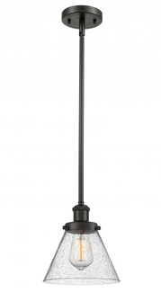 Cone - 1 Light - 8 inch - Oil Rubbed Bronze - Mini Pendant (3442|916-1S-OB-G44)