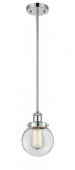 Beacon - 1 Light - 6 inch - Polished Chrome - Mini Pendant (3442|916-1S-PC-G202-6-LED)