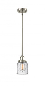 Bell - 1 Light - 5 inch - Brushed Satin Nickel - Mini Pendant (3442|916-1S-SN-G54-LED)