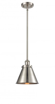 Appalachian - 1 Light - 7 inch - Brushed Satin Nickel - Mini Pendant (3442|916-1S-SN-M13-SN-LED)