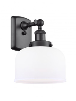 Bell - 1 Light - 8 inch - Matte Black - Sconce (3442|916-1W-BK-G71-LED)