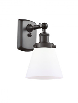 Cone - 1 Light - 6 inch - Oil Rubbed Bronze - Sconce (3442|916-1W-OB-G61-LED)
