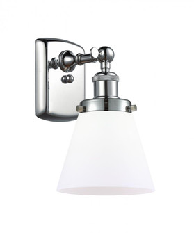 Cone - 1 Light - 6 inch - Polished Chrome - Sconce (3442|916-1W-PC-G61-LED)