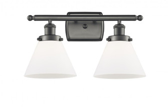 Cone - 2 Light - 18 inch - Oil Rubbed Bronze - Bath Vanity Light (3442|916-2W-OB-G41)