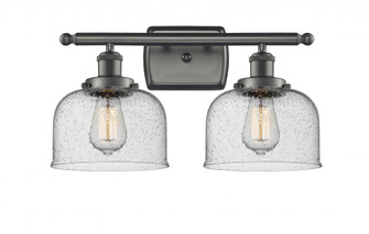 Bell - 2 Light - 18 inch - Oil Rubbed Bronze - Bath Vanity Light (3442|916-2W-OB-G74)