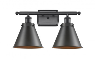 Appalachian - 2 Light - 16 inch - Oil Rubbed Bronze - Bath Vanity Light (3442|916-2W-OB-M13-LED)