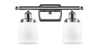 Bell - 2 Light - 16 inch - Polished Chrome - Bath Vanity Light (3442|916-2W-PC-G51-LED)