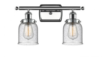 Bell - 2 Light - 16 inch - Polished Chrome - Bath Vanity Light (3442|916-2W-PC-G54)