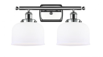 Bell - 2 Light - 18 inch - Polished Chrome - Bath Vanity Light (3442|916-2W-PC-G71)