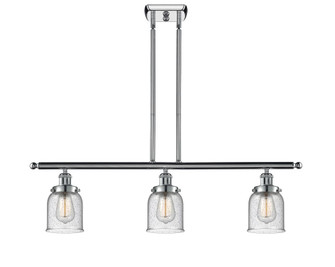 Bell - 3 Light - 36 inch - Polished Chrome - Stem Hung - Island Light (3442|916-3I-PC-G54)